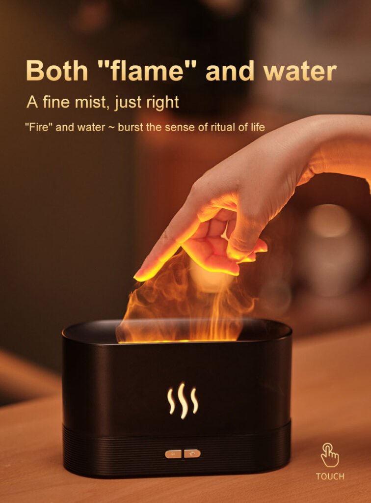 Fire Flame Humidifier Aroma Diffuser-6