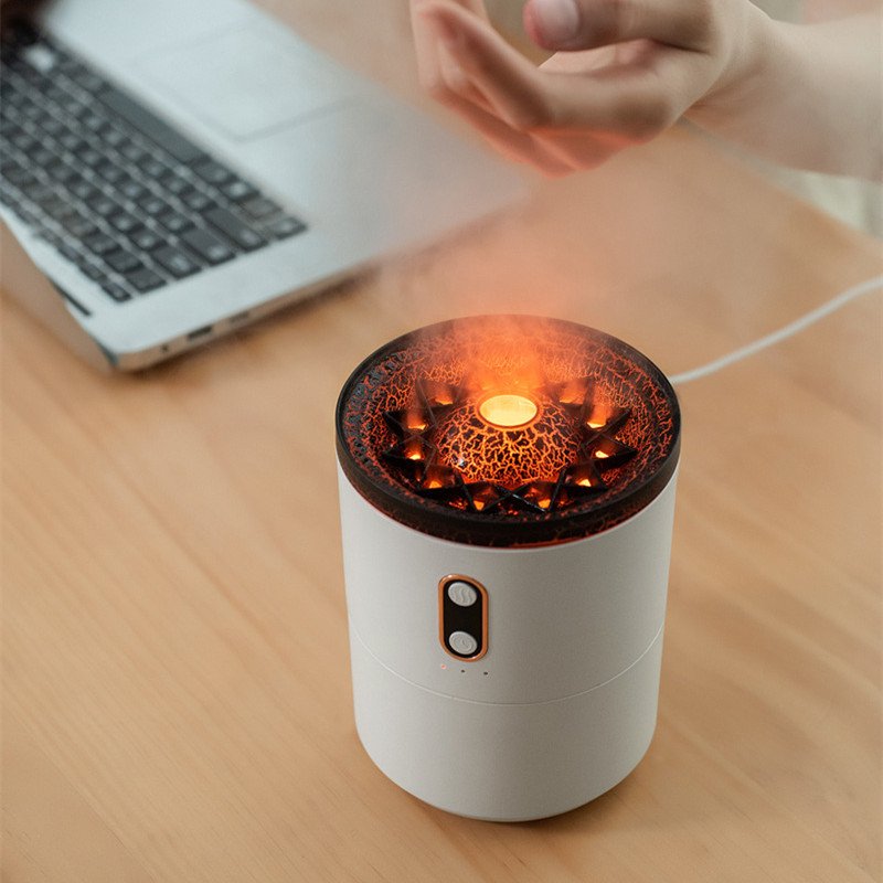 Portable USB Flame Aroma Diffuser-2