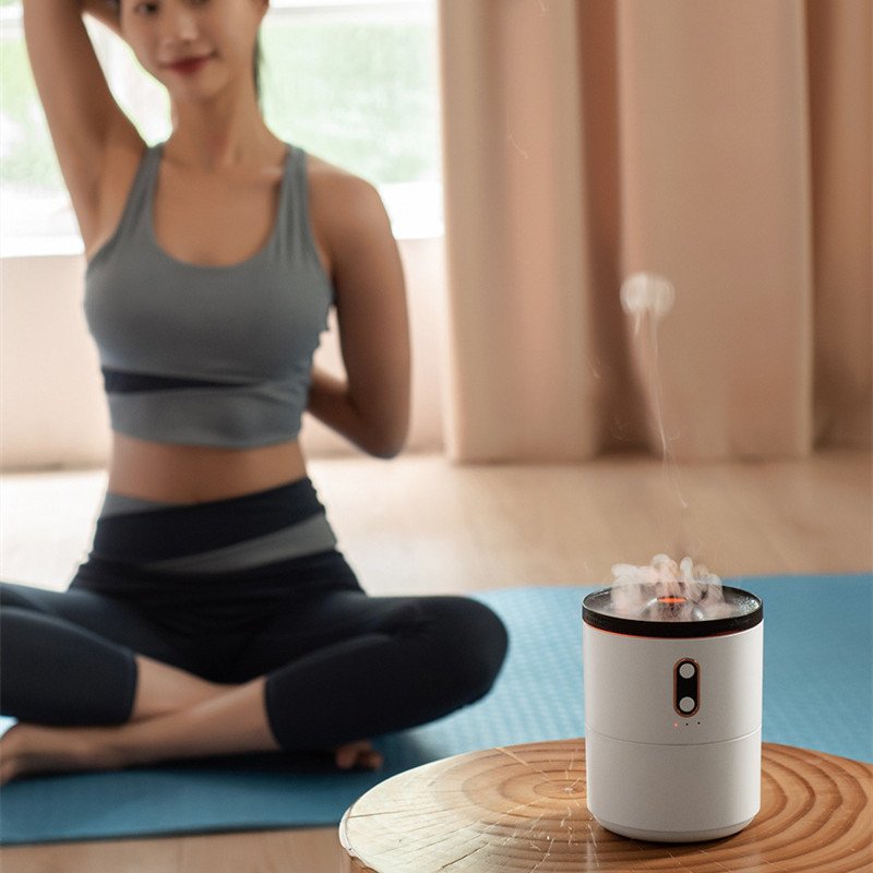 Portable USB Flame Aroma Diffuser-3