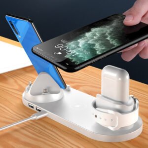 IPhone PowerHub 6-in-1 Fast Wireless Charging Station-2